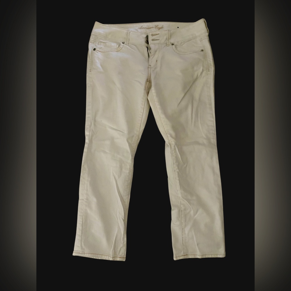 Size 8 - AE Artist White Jeans
